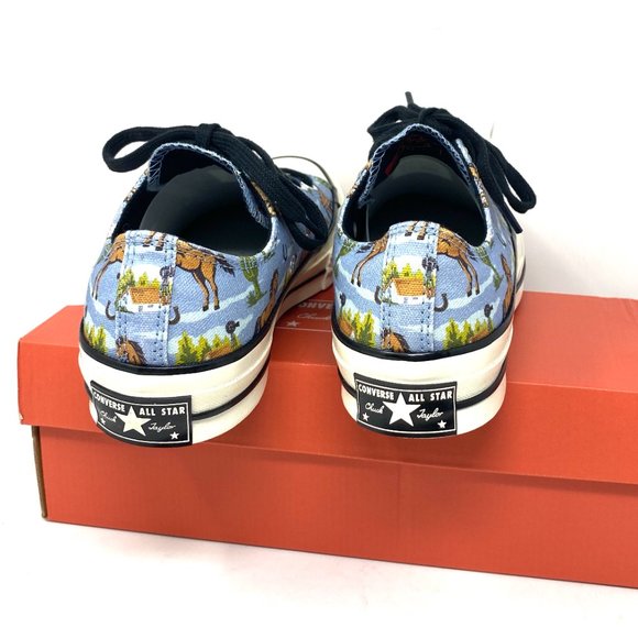 💖MEGA SALE💖Converse CHUCK 70 Shoes Men’s Canvas Low Washed Horses 169820C - Picture 6 of 9